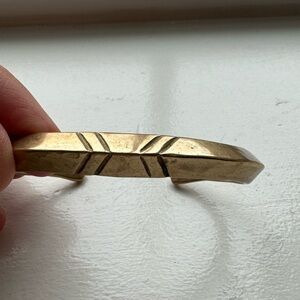 Handmade Brass Cuff bracelet